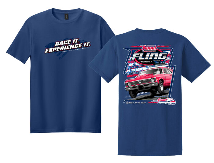 2025 Norwalk Fling Event T-shirt- Men's